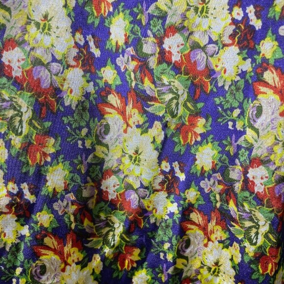 Sleep-In's Women's Sleeveless Maxi Night Gown Floral Satin Embroidered Medium! - Picture 3 of 7